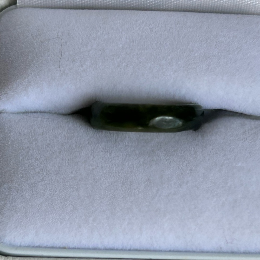 Vintage Solid Jade Ring/Band